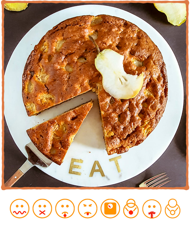Pear & Ginger Frangipane Cake – Centre For Cancer Nutrition