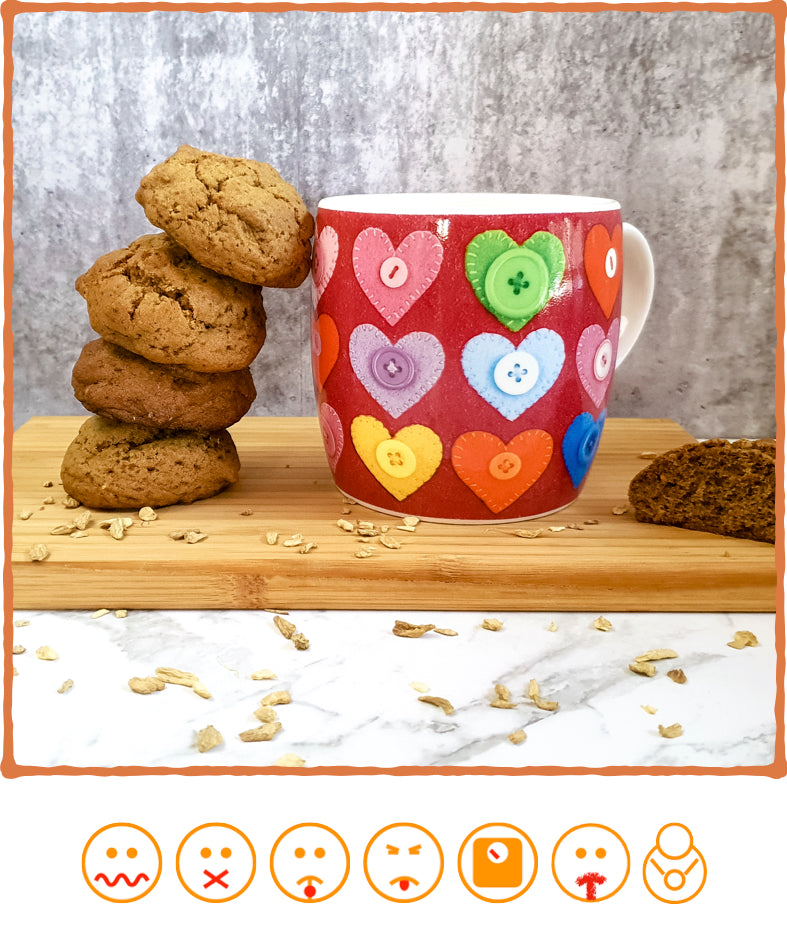Gooey Soft Ginger Biscuits – Centre For Cancer Nutrition
