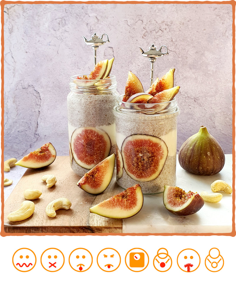 Fig & Honey Chia Pudding – Centre For Cancer Nutrition