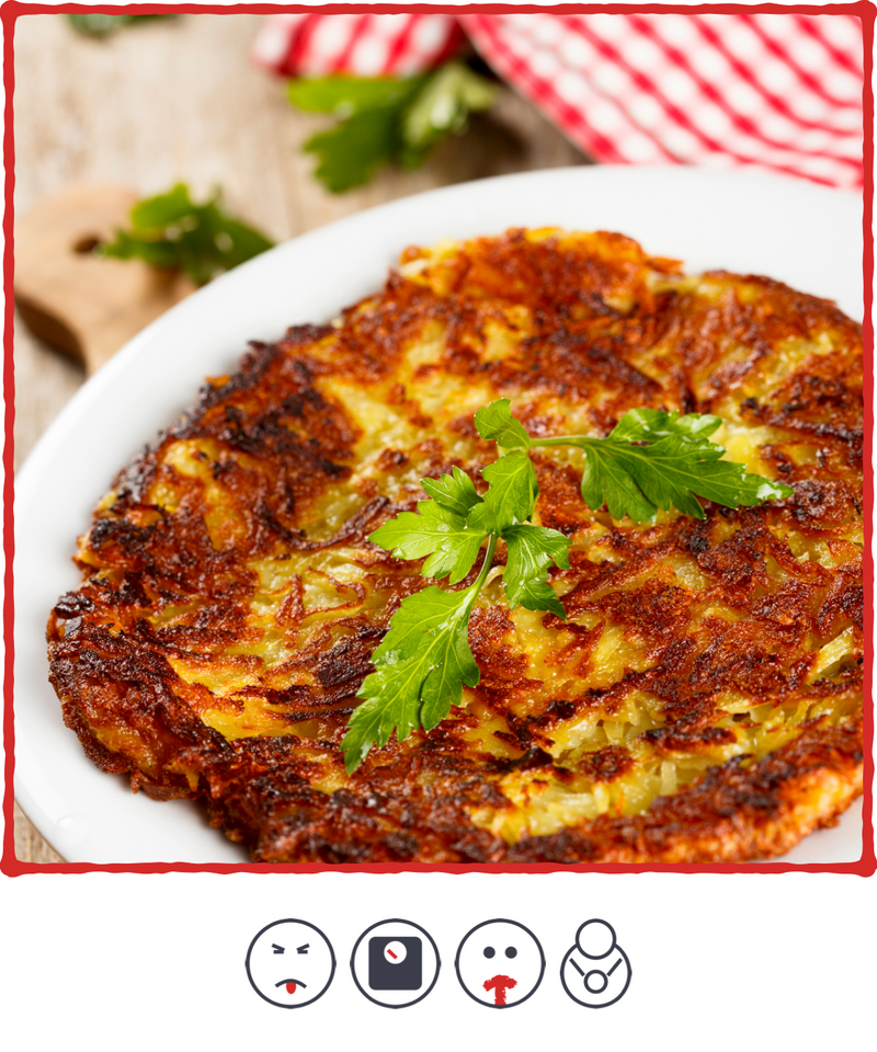 Rose Harissa Rosti – Centre For Cancer Nutrition