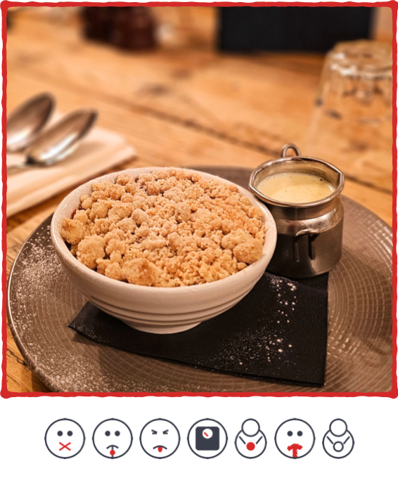 Melt-In-The-Mouth Crumble – Centre For Cancer Nutrition