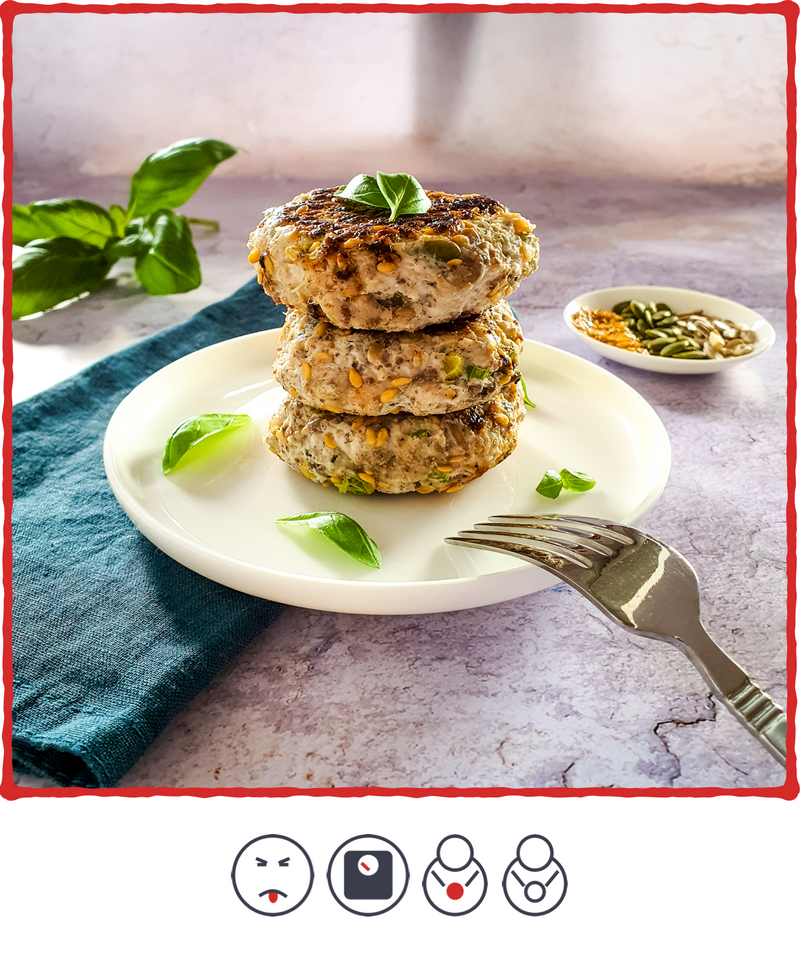 Thai-Inspired Chicken Burgers