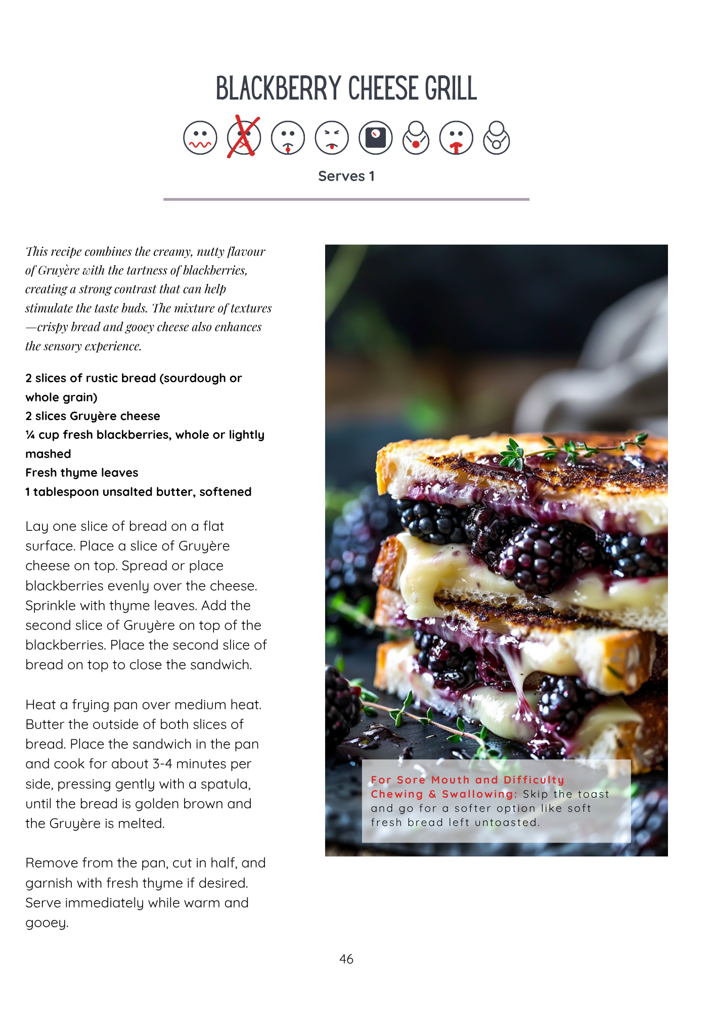 Savour The Flavour Cookbook For Chemo Taste Loss - Digital edition