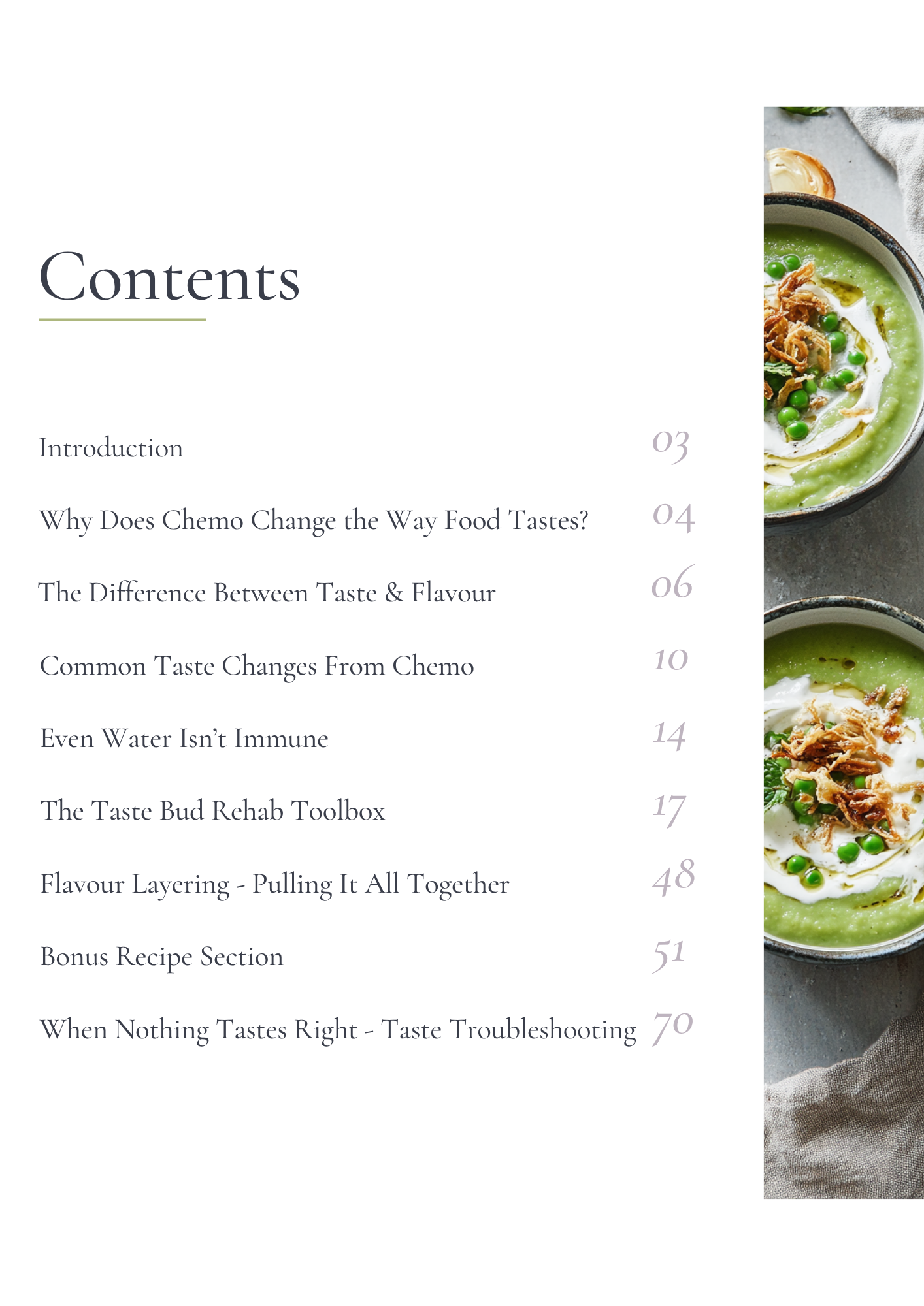 Chemo Taste Loss Tips