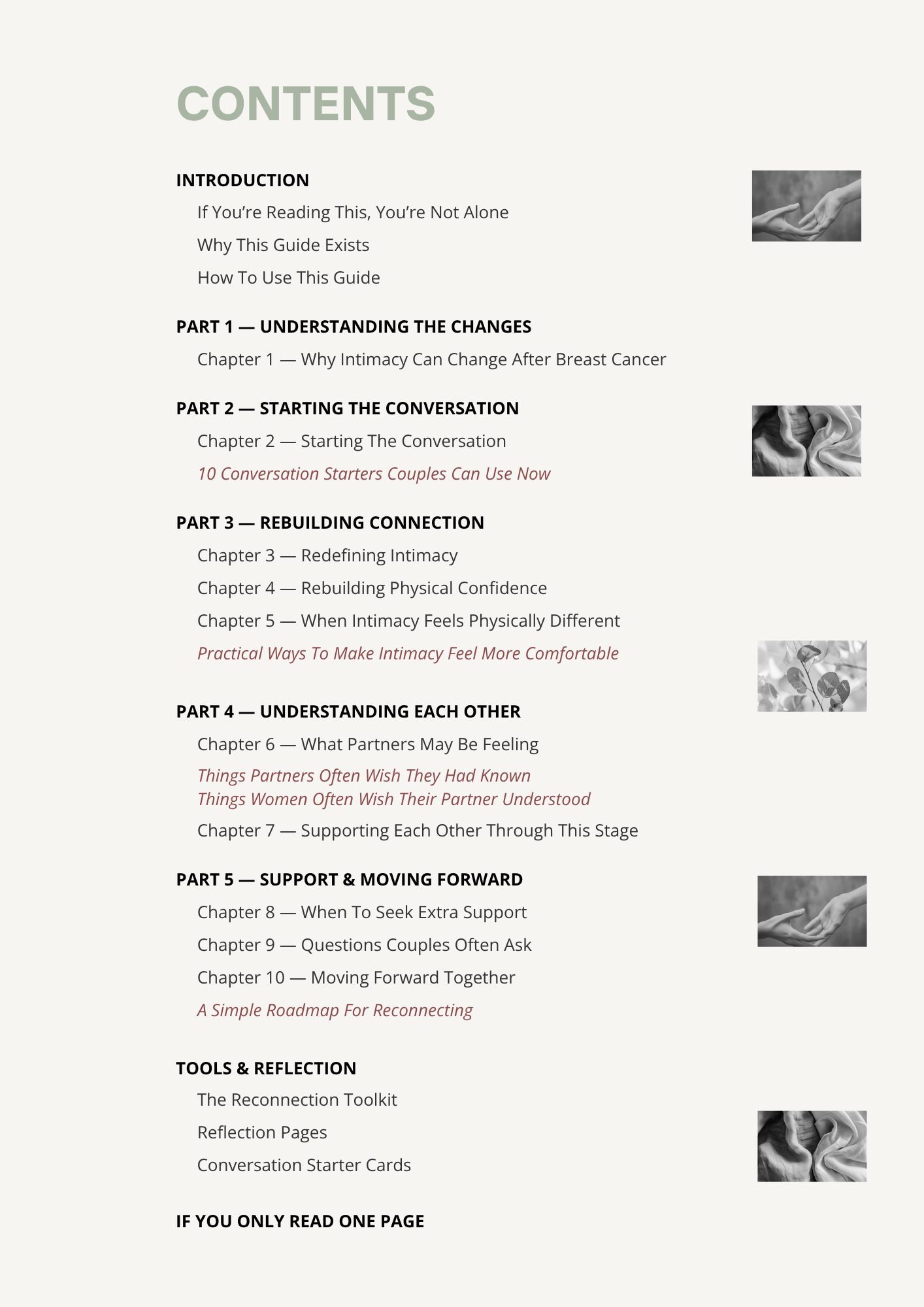 Intimacy After Breast Cancer