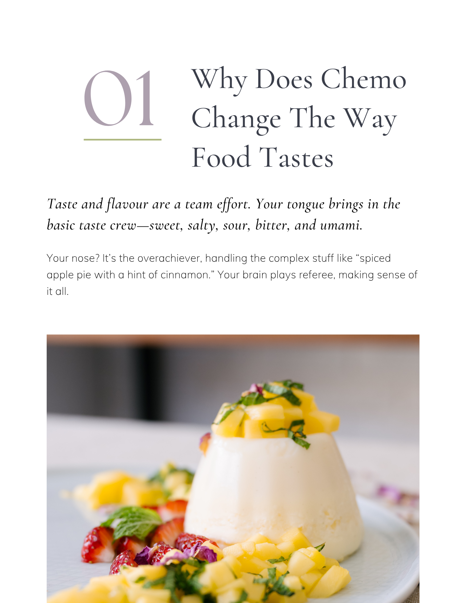 Chemo Taste Loss Tips